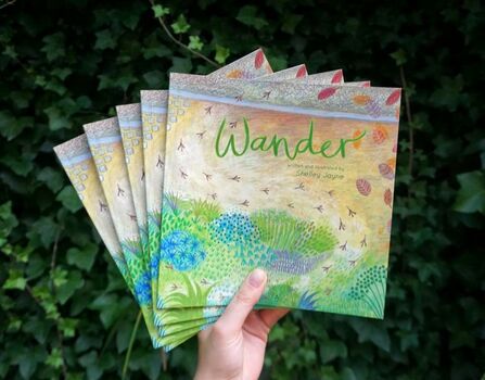 wander picture book by shelley jayne 
